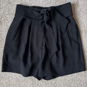 H&M Black High Waist Women's Shorts